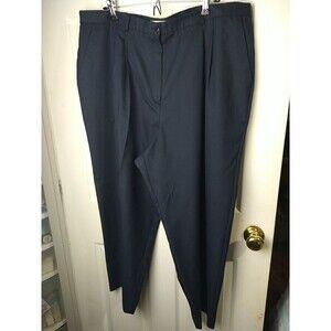 Lord Taylor Blue Pleated Straight Pocket Stretch Waist Pants. Size 22W